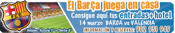 Reserva entradas partido Barça Valencia
